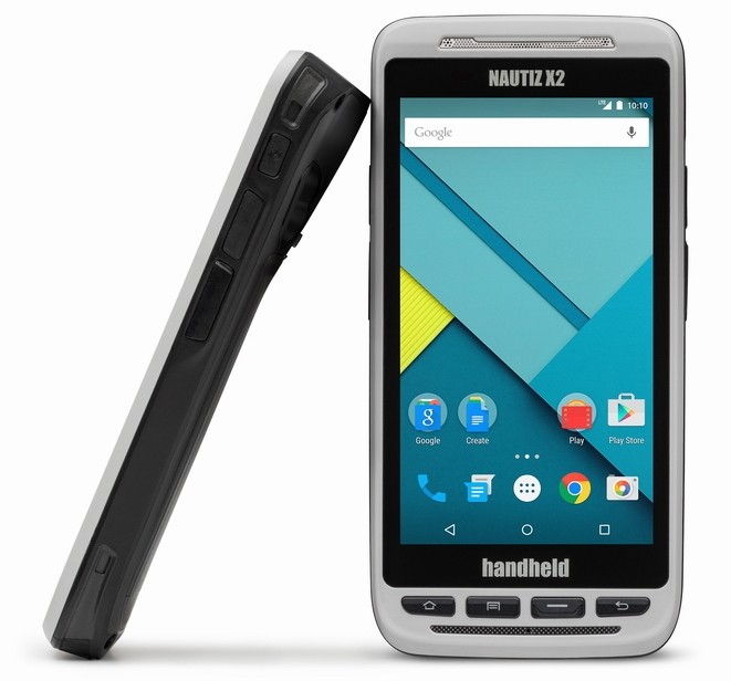 Nautiz X2 – защищённый по IP65 смартофон , LTE, NFC, GLONASS-GPS, сканер, -20°C~+50°C