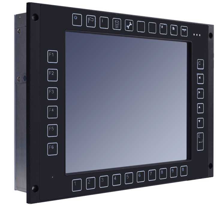 GOT710-837 - Панельный железнодорожный компьютер 10.4 SVGA, 1 000 nit, Intel Atom E3845, IP-65, EN 50155, -25º ~ +55º C